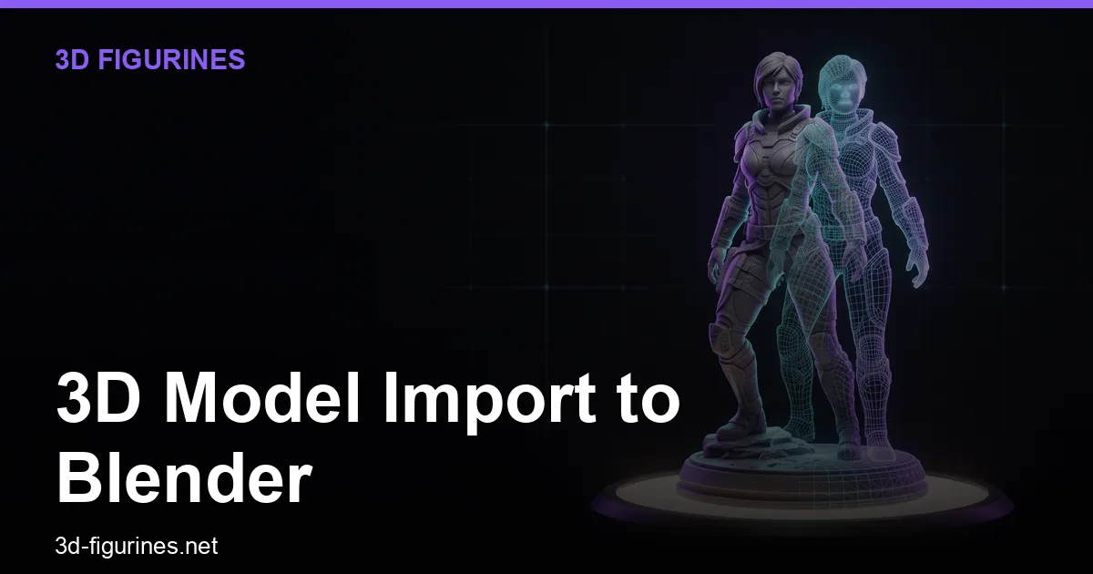 3D Model Import to Blender